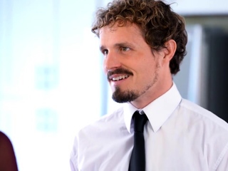 Brunette hardcore blowjob