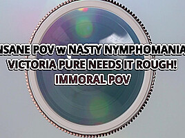 Dean Van Damme And Victoria Pure – Cock-hungry Victoria Rides Desperately To Screaming Climax!